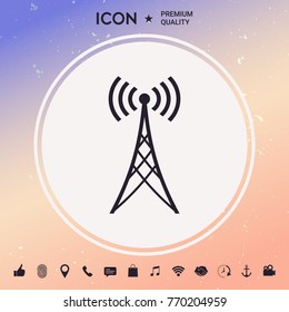 Antenna icon symbol