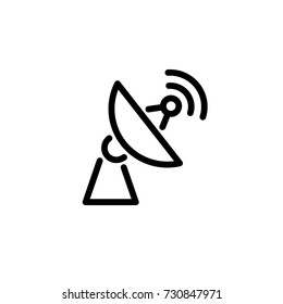 Antenna icon vector