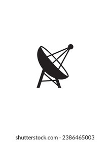 icono de antena, mejor icono plano del vector.