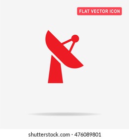 Antenna icon. Vector concept illustration for design.