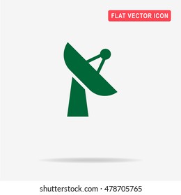 Antenna icon. Vector concept illustration for design.
