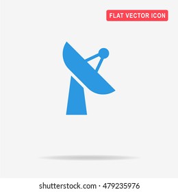 Antenna icon. Vector concept illustration for design.