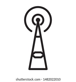 antenna icon vector design template