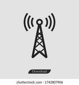 Antenna icon vector eps 10