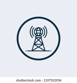 Antenna icon. Vector illustration