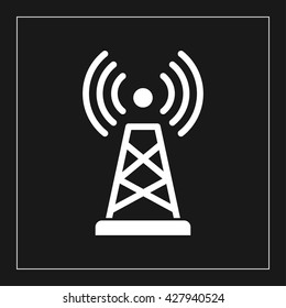 antenna icon. antenna vector illustration