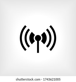 Antenna Icon - Vector Illustration for Design and Websites, Presentation or Application.