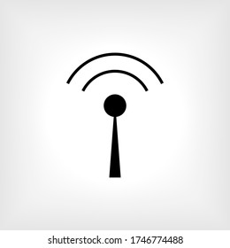 Icono de antena - Ilustración vectorial para diseño y sitios web, presentación o aplicación.