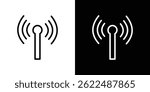 Antenna icon vector illustration EPS