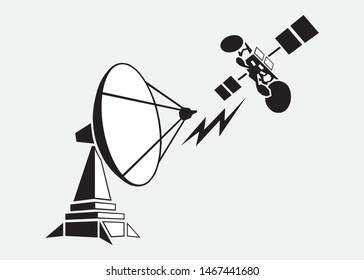 Antenna Icon Vector Illustration Template