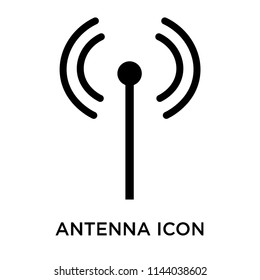 Antenna icon vector isolated on white background for your web and mobile app design, Antenna logo concept