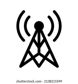 Antenna Icon Vector Symbol Design Illustration