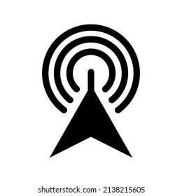 Antenna Icon Vector Symbol Design Illustration