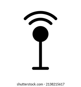 Antenna Icon Vector Symbol Design Illustration