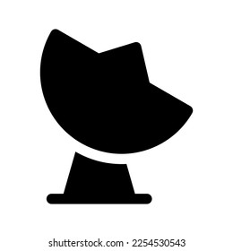 Ilustración de diseño de símbolos vectores de iconos de antena