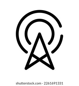 Antenna Icon Vector Symbol Design Illustration