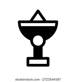 Icono de antena Ilustración de diseño de símbolo de Vector