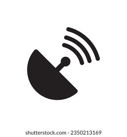 antenna icon vector template illustration logo design