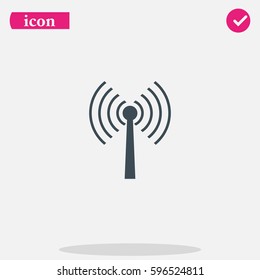 Antenna icon. Wifi icon.