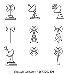 Antenna Icon Vector Art & Graphics