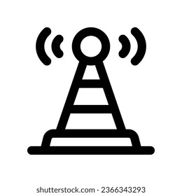 antenna line icon. vector icon for your website, mobile, presentation, and logo design.