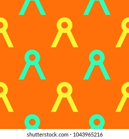 Antenna radio seamless pattern. Strict line geometric pattern for your design.