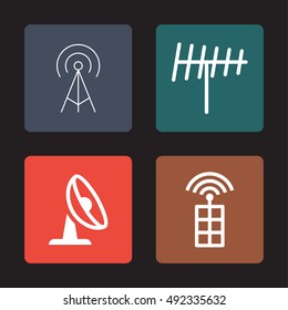 Antenna and satellite dish