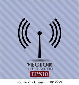 Antenna signal icon