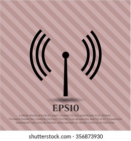 Antenna signal icon