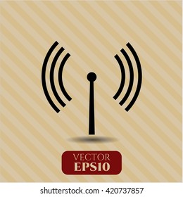 Icono de señal de antena