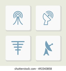 Antenna and signal vector graphic
