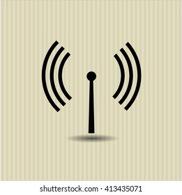 Antennensignal-Vektorsymbol