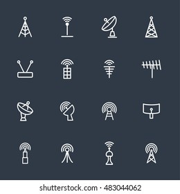 Antenna and signal vector objects