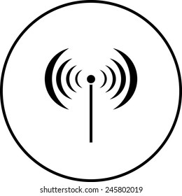 símbolo de antena