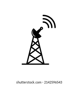 antenna tower icon vector design templates 