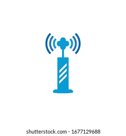 ilustración plana vectorial de antena en fondo blanco


B. B.