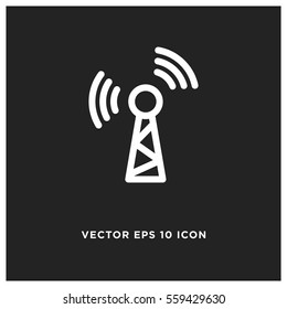 Antenna vector icon