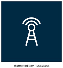 Antenna vector icon