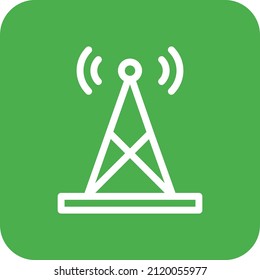 Antenna Vector Icon Design Illustration