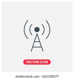 Antenna Vector Icon Illustration