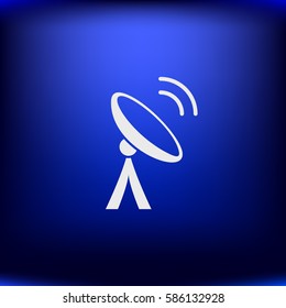Antenna vector icon illustration