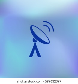 Antenna vector icon illustration