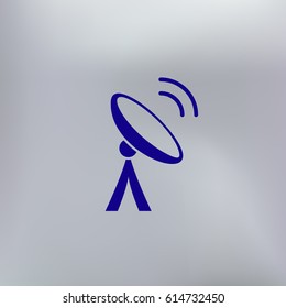 Antenna vector icon illustration