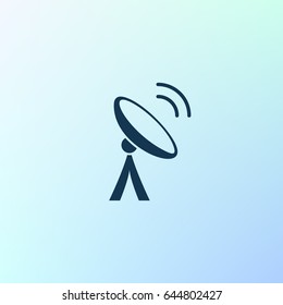 Antenna vector icon illustration