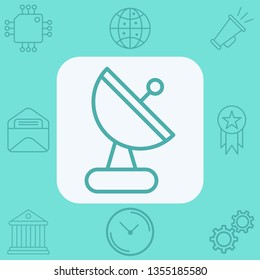 Antenna vector icon sign symbol