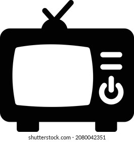 antenna vector illustration isolated on a transparent background. glyph vector icons for concept or web graphics.