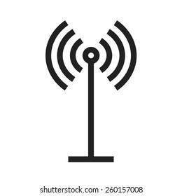 Antenna vector image to be used in web applications, mobile applications and print media.