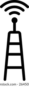 antena rede wifi sinal de conexão on-line satélite 10712