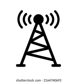 Antenna wireless Isolated Vector icon which can easily modify or edit

