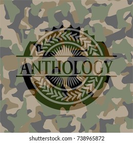 Anthology camouflage emblem